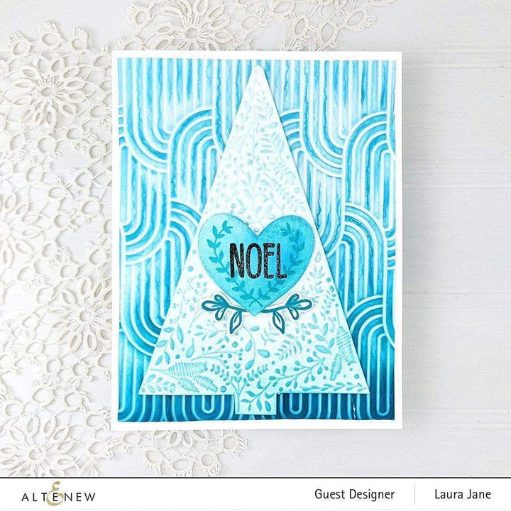 Part A-Glitz Art Craft Co.,LTD Embossing Folder Linked Ovals 3D Embossing Folder