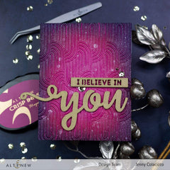 Part A-Glitz Art Craft Co.,LTD Embossing Folder Linked Ovals 3D Embossing Folder