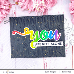 Part A-Glitz Art Craft Co.,LTD Embossing Folder Linked Ovals 3D Embossing Folder