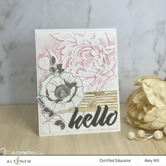 Part A-Glitz Art Craft Co.,LTD Embossing Folder Linked Ovals 3D Embossing Folder