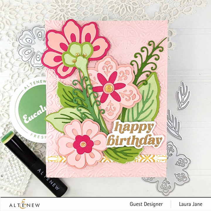 Part A-Glitz Art Craft Co.,LTD Embossing Folder Luxurious Motifs 3D Embossing Folder
