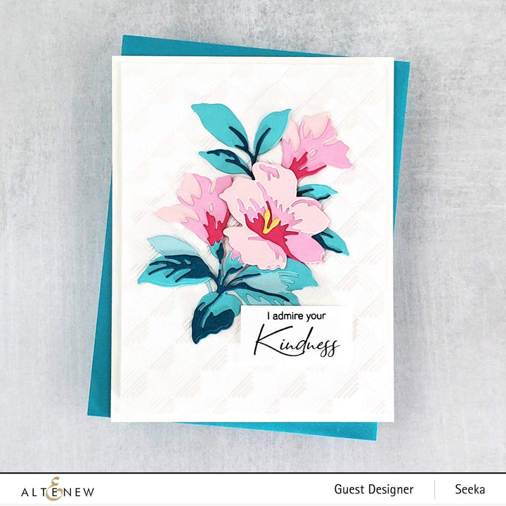 Part A-Glitz Art Craft Co.,LTD Embossing Folder Mod Squares 3D Embossing Folder