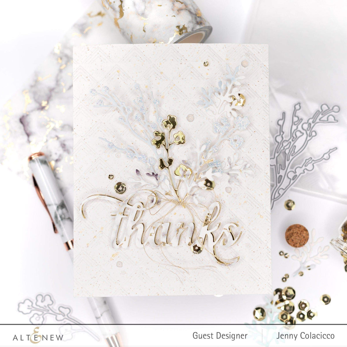 Mod Squares 3D Embossing Folder | Altenew