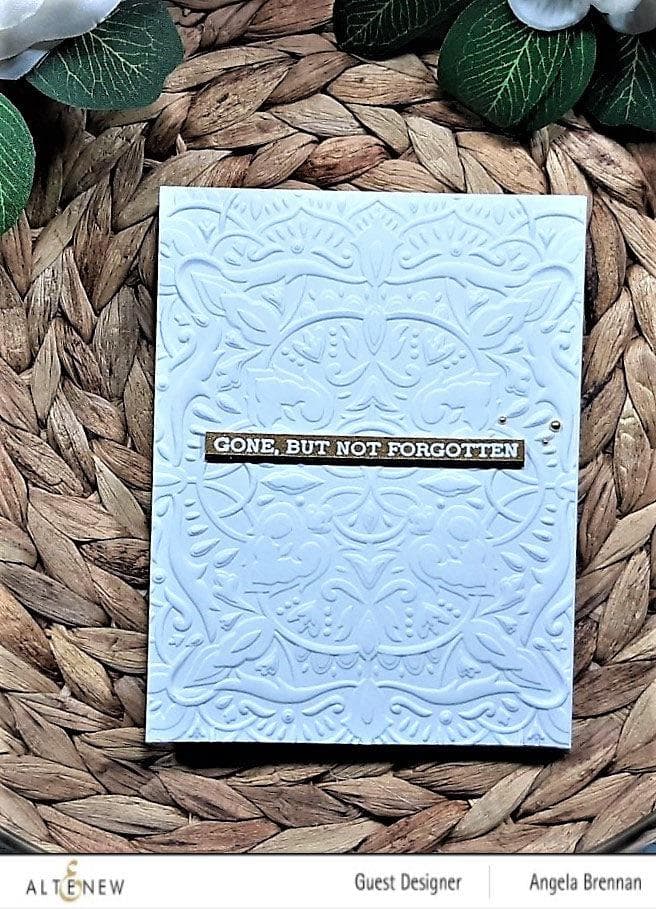 Part A-Glitz Art Craft Co.,LTD Embossing Folder Motif Tile 3D Embossing Folder