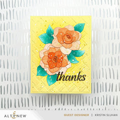 Natural Wicker Pattern 3D Embossing Folder