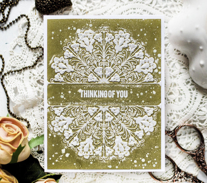 Part A-Glitz Art Craft Co.,LTD Embossing Folder Ornamental Feature 3D Embossing Folder