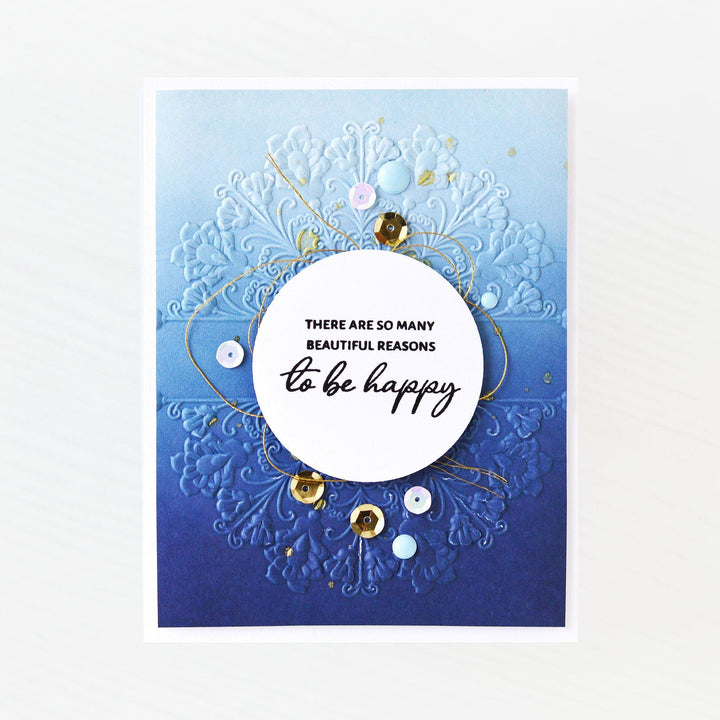 Part A-Glitz Art Craft Co.,LTD Embossing Folder Ornamental Feature 3D Embossing Folder