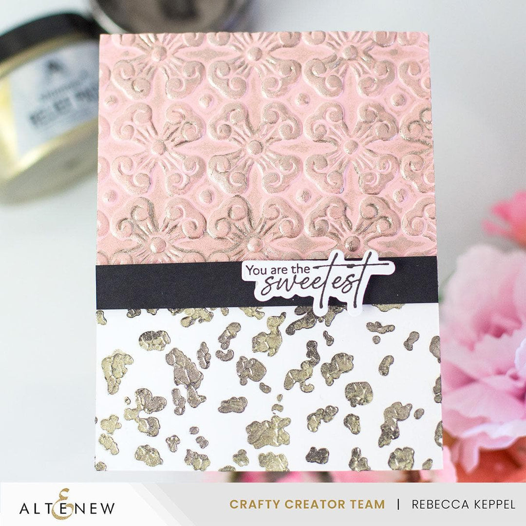 Ornate Emblems 3D Embossing Folder