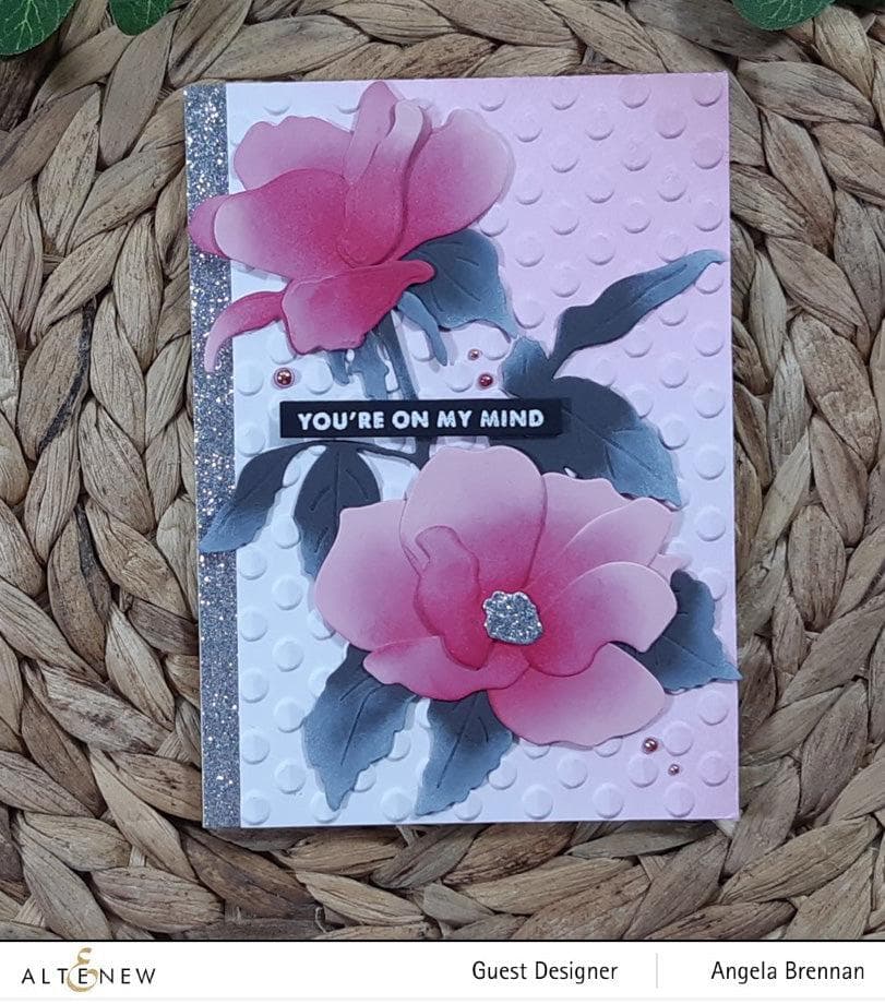 Part A-Glitz Art Craft Co.,LTD Embossing Folder Playful Circles 3D Embossing Folder