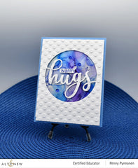Part A-Glitz Art Craft Co.,LTD Embossing Folder Playful Circles 3D Embossing Folder