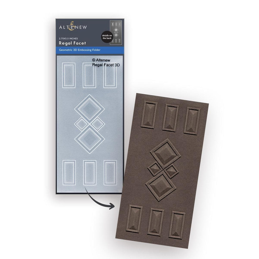Regal Facet 3D Embossing Folder