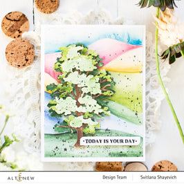 Part A-Glitz Art Craft Co.,LTD Embossing Folder Rolling Hills 3D Embossing Folder