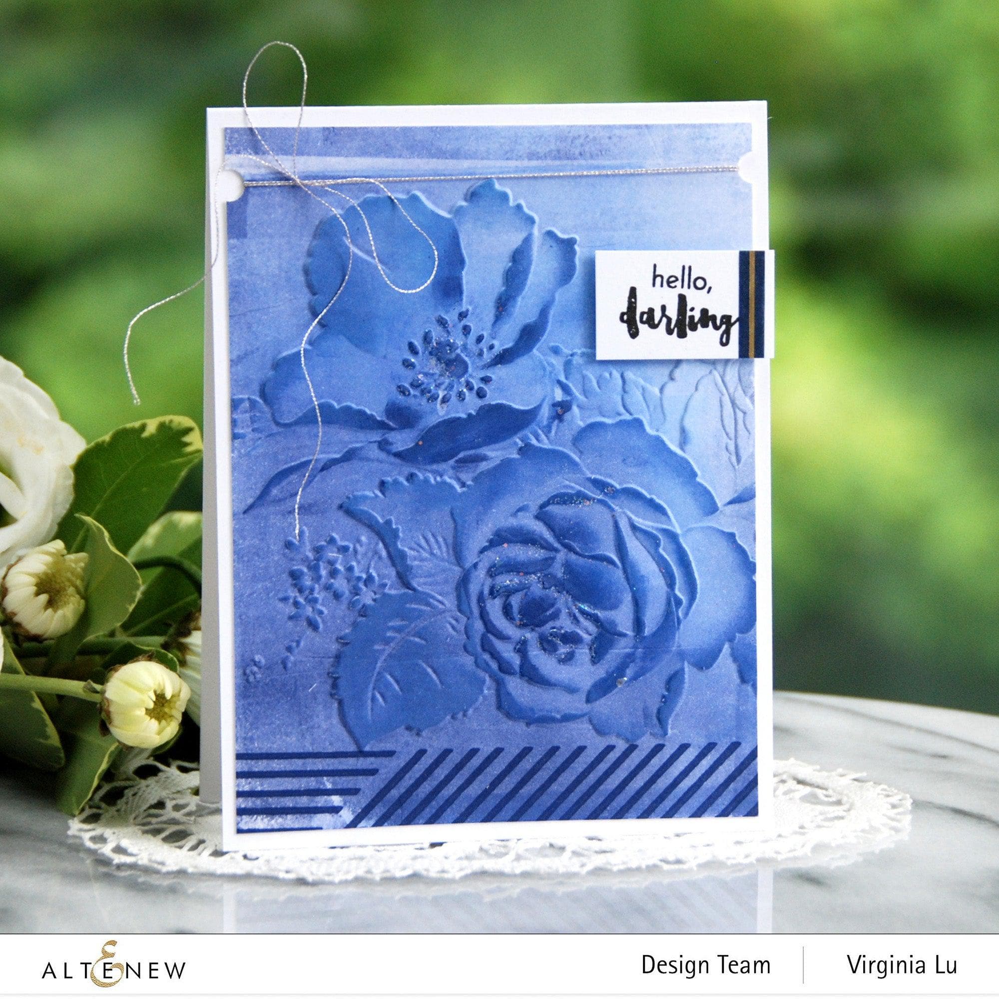Rose Bouquet 3D Embossing Folder | Altenew