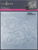 Part A-Glitz Art Craft Co.,LTD Embossing Folder Rose Bouquet 3D Embossing Folder