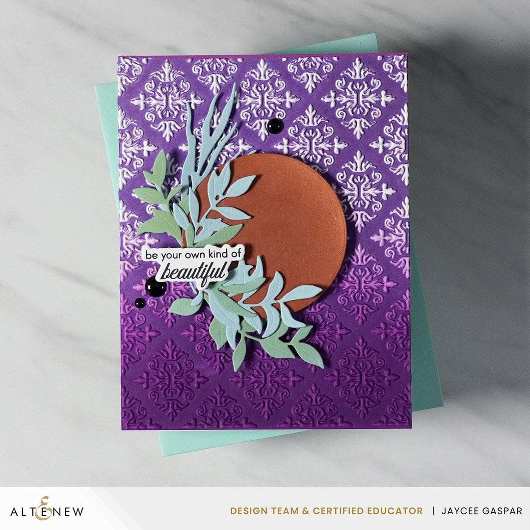 Royal Brocade 3D Embossing Folder