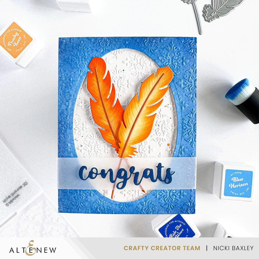 Royal Brocade 3D Embossing Folder