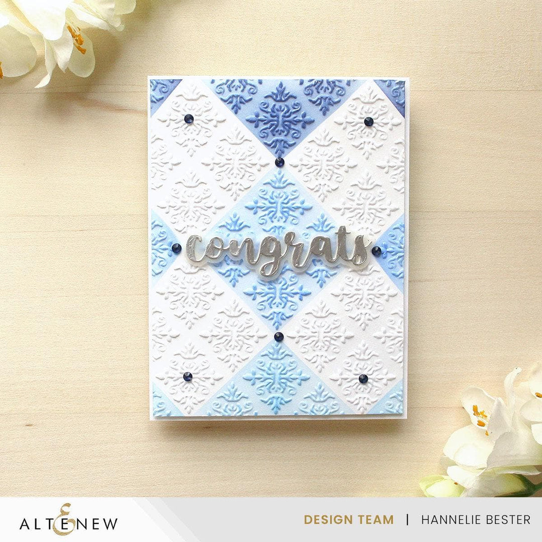 Royal Brocade 3D Embossing Folder