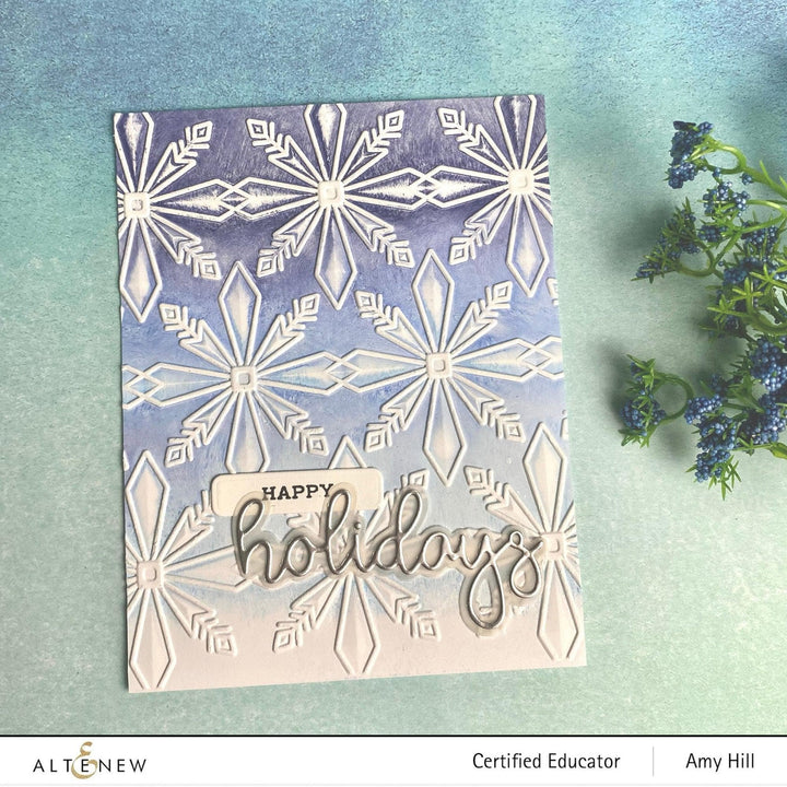 Part A-Glitz Art Craft Co.,LTD Embossing Folder Starry Patterns 3D Embossing Folder