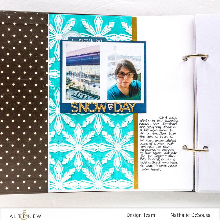 Part A-Glitz Art Craft Co.,LTD Embossing Folder Starry Patterns 3D Embossing Folder