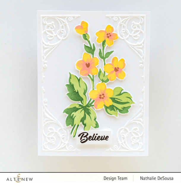 Part A-Glitz Art Craft Co.,LTD Embossing Folder Storybook Frame 3D Embossing Folder