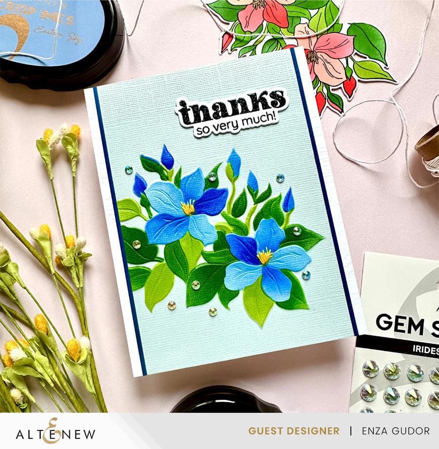 Sweet Jasmine Embossing Folder