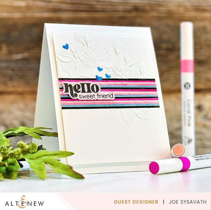 Sweet Jasmine Embossing Folder