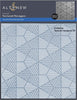 Textured Hexagons 3D Embossing Folder