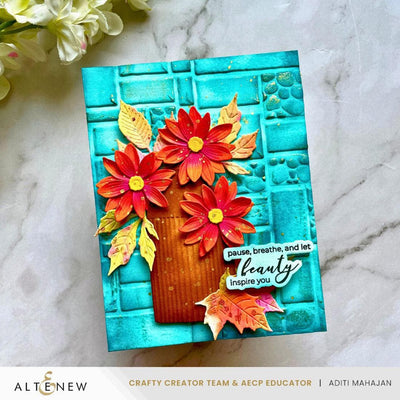 Textured Tiles 3D Embossing Folder