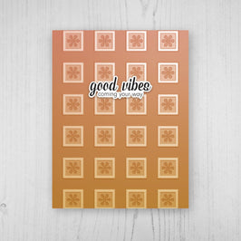 Tiled Blooms 3D Embossing Folder