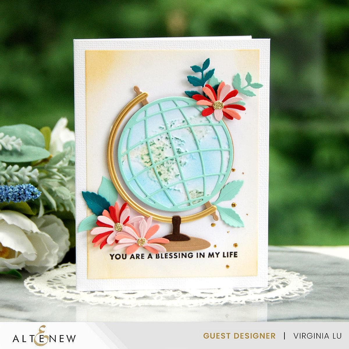 Traveler's Atlas 3D Embossing Folder