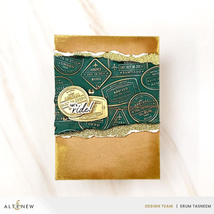 Wanderlust 3D Embossing Folder