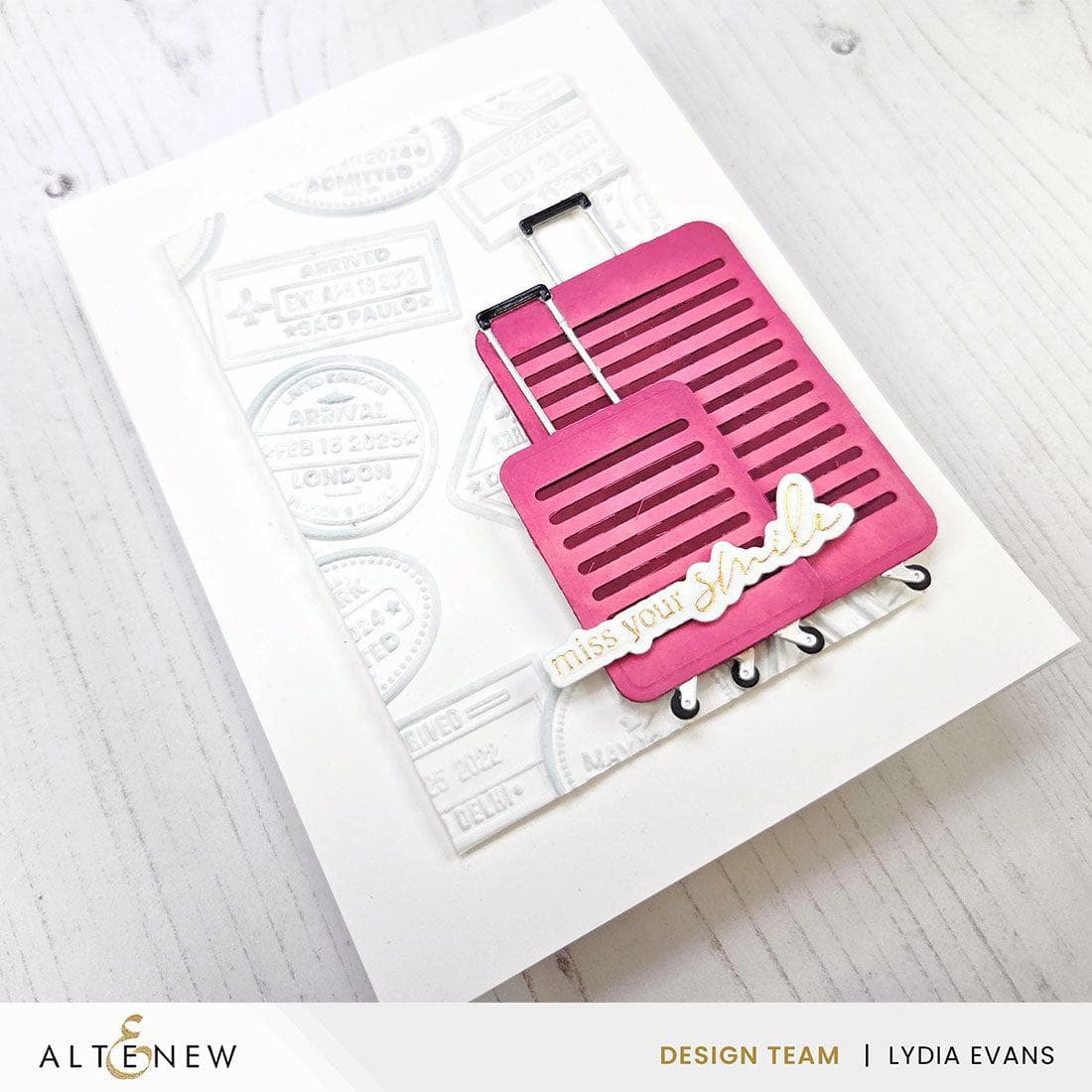 Wanderlust 3D Embossing Folder