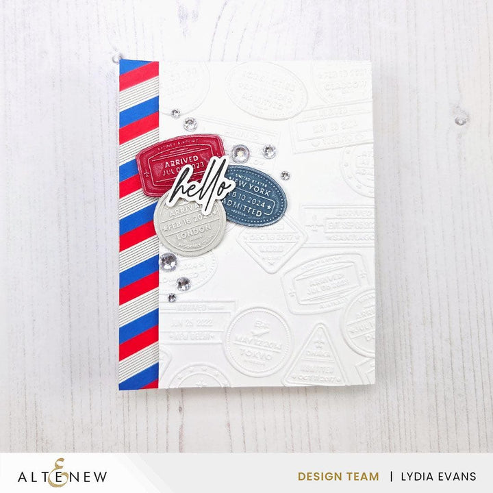 Wanderlust 3D Embossing Folder