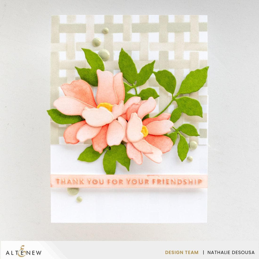 Embossing Folder Thank You - 10.6x14.5cm Plastic Template For Card ...