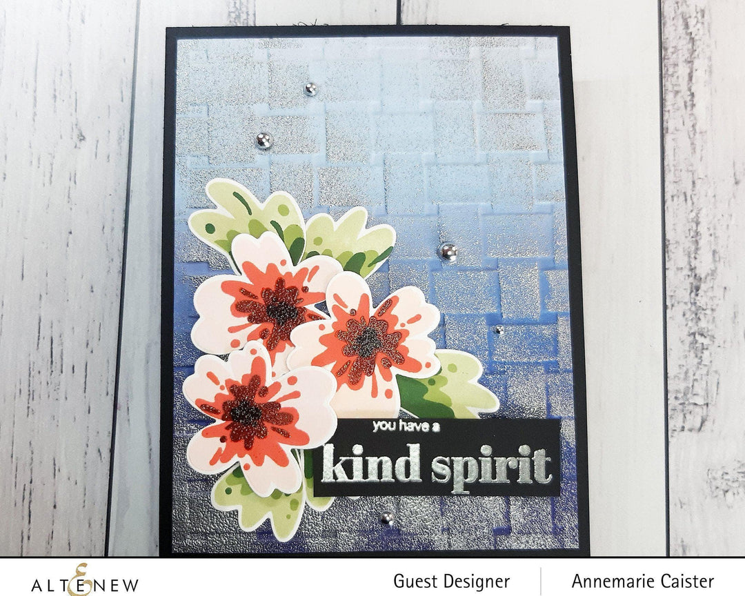 Part A-Glitz Art Craft Co.,LTD Embossing Folder Woven Basket 3D Embossing Folder