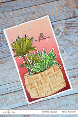 Part A-Glitz Art Craft Co.,LTD Embossing Folder Woven Basket 3D Embossing Folder