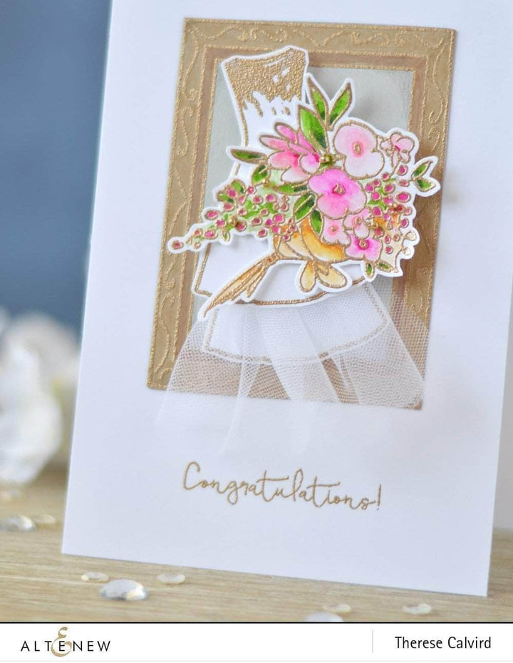 Stewart Superior Embossing Powder Antique Gold Crisp Embossing Powder