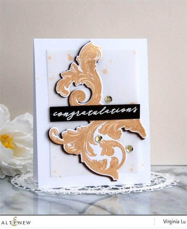 Stewart Superior Embossing Powder Antique Gold Crisp Embossing Powder