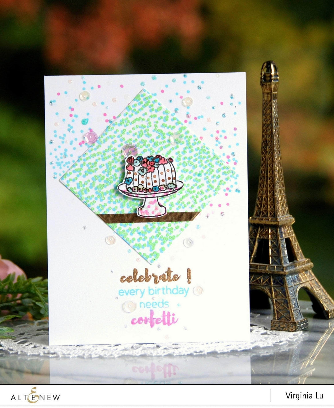 Stewart Superior Embossing Powder Caribbean Sky Crisp Embossing Powder