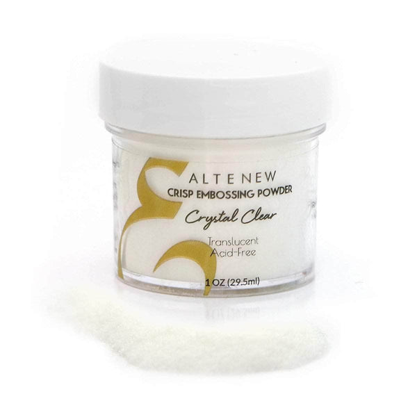 Crystal Clear Crisp Embossing Powder – Altenew