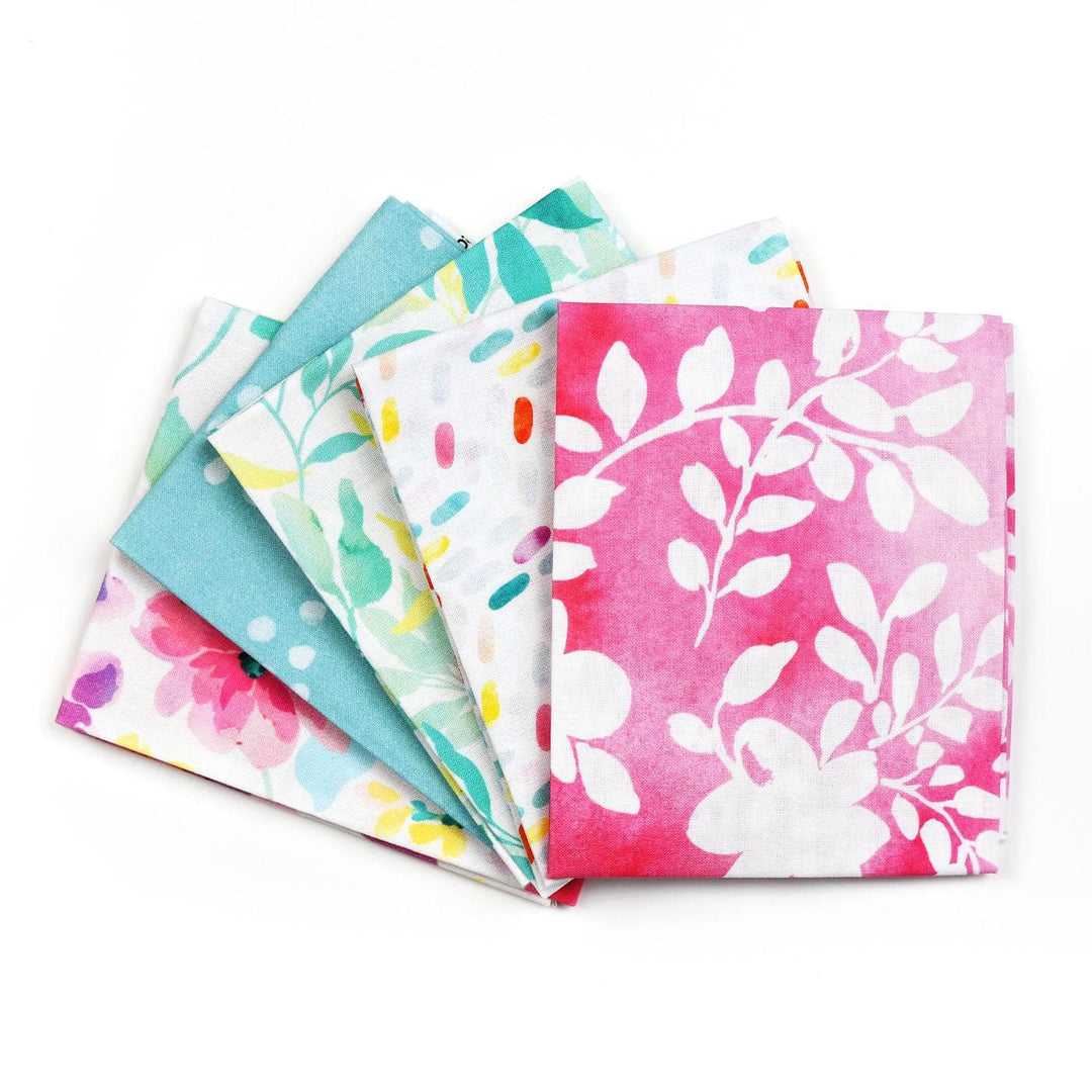 Qingdao F And A Textile Co.,Ltd Fabric Dreamy Bouquet Fabric Fat Quarter Collection (5 pcs)