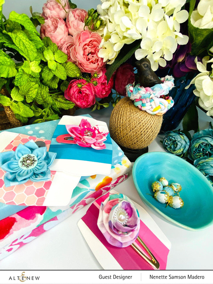 Nenette Samson Madero - Altenew-Dreamy Bouquet Fabric-Nesting Frames Die-Rose Petal WAshi tape-Peachy Tiles washi tape-Sweet dreams WAshi tape C.jpg