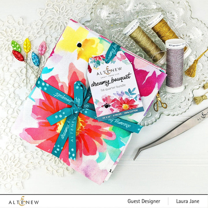 Qingdao F And A Textile Co.,Ltd Fabric Dreamy Bouquet Fabric Fat Quarter Collection (5 pcs)