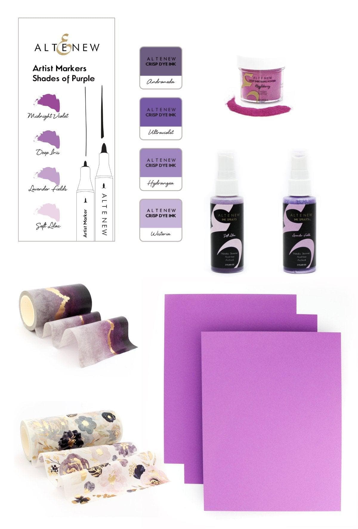 Altenew High Value Bundle Color Lovers Purple Bundle