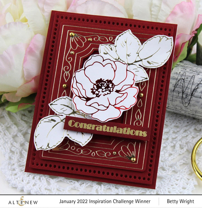 Part A-Glitz Art Craft Co.,LTD Hot Foil Plate Adorned Frame Hot Foil Plate