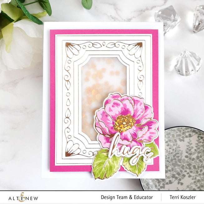 Altenew Hot Foil Plate & Die Bundle Adorned Frame Complete Bundle
