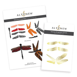 Altenew Stamp & Die Bundle Delicate Dragonflies