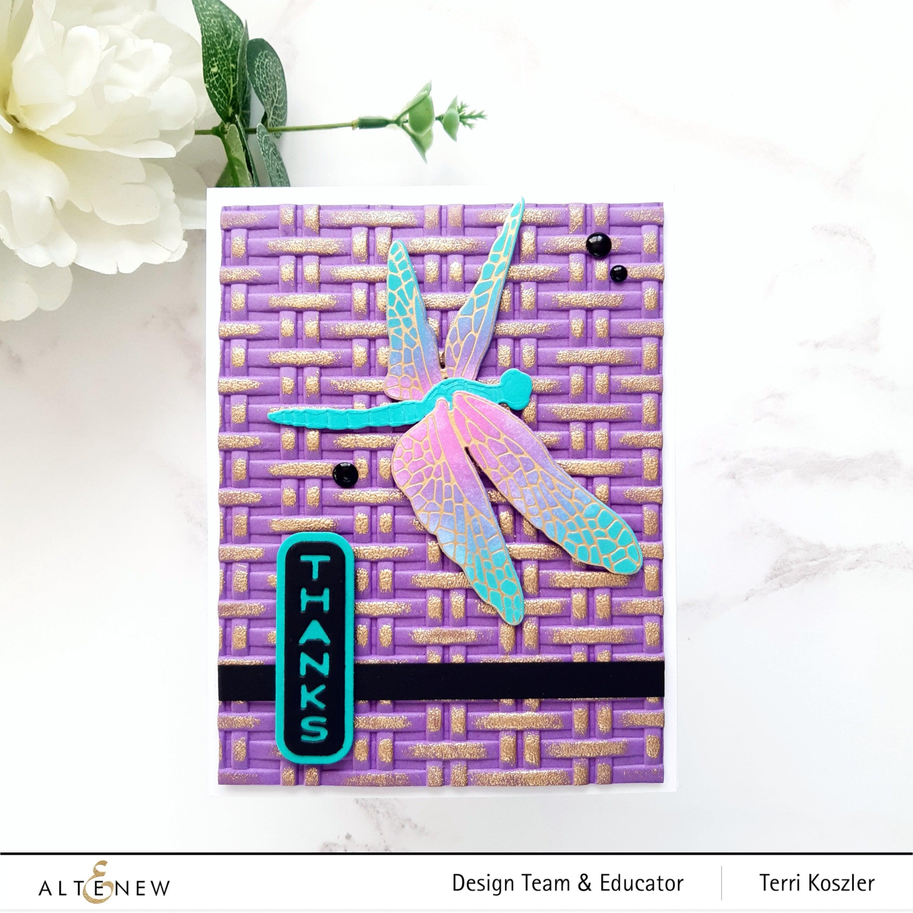 Delicate Dragonflies Hot Foil Plate & Die Bundle | Altenew