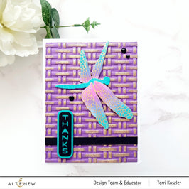 Altenew Stamp & Die Bundle Delicate Dragonflies