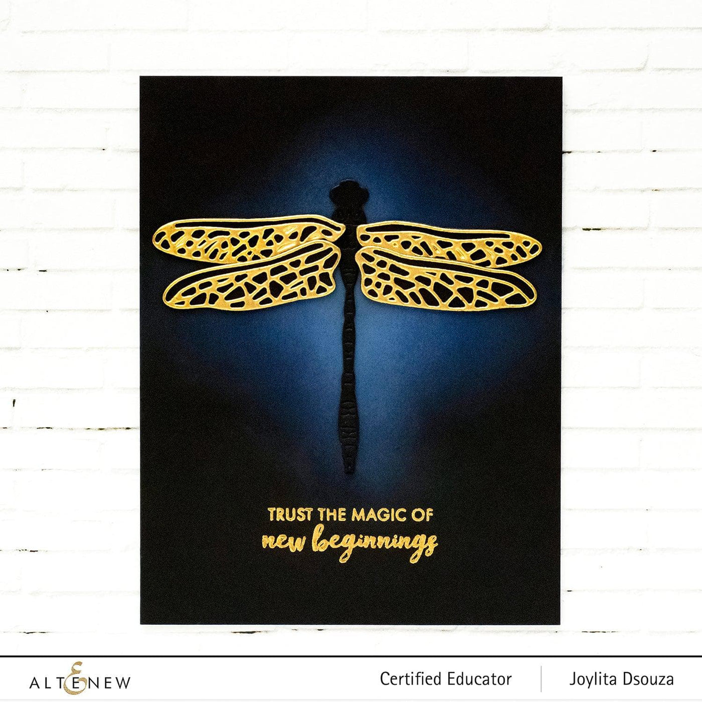 Altenew Stamp & Die Bundle Delicate Dragonflies